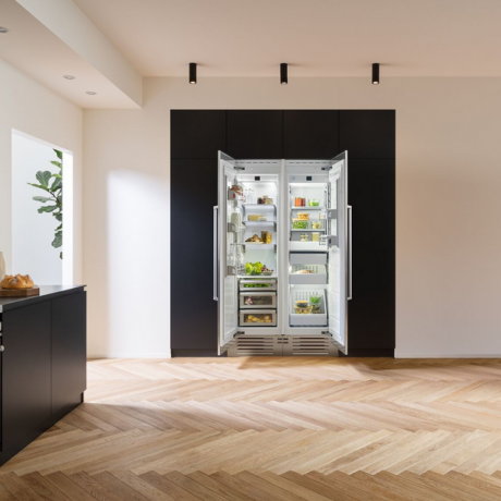 BERTAZZONI LFL7575UBPTT Εντοιχιζόμενος Ψυγειοκαταψύκτης SideBySide 150cm Λευκό